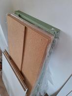 Aangebroken pakken ondervloer: bruin (10mm) en groen (7mm), Doe-het-zelf en Verbouw, Platen en Panelen, Ophalen, Gebruikt, Overige materialen