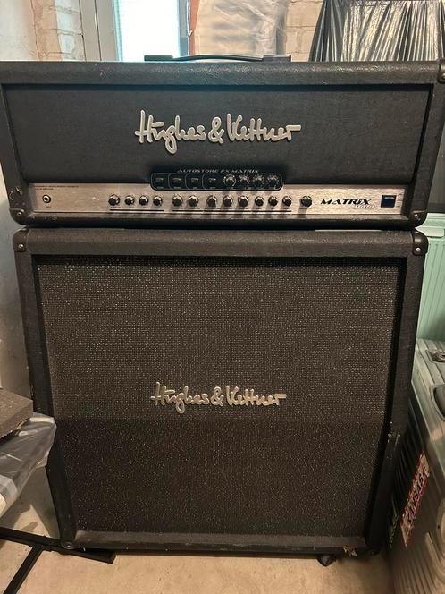 Hughes & Kettner matrix 100 head and cab, Muziek en Instrumenten, Effecten, Zo goed als nieuw, Ophalen