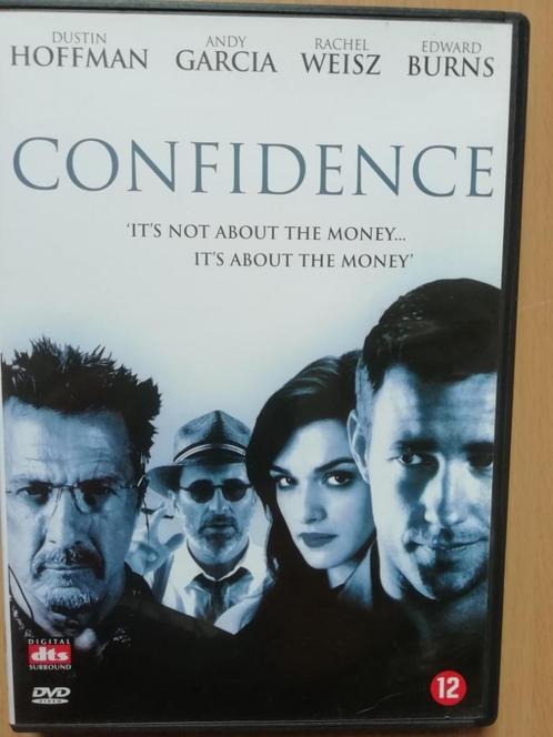 confidence ( andy carcia - dustin hoffman ), Cd's en Dvd's, Dvd's | Overige Dvd's, Zo goed als nieuw, Vanaf 16 jaar, Ophalen of Verzenden