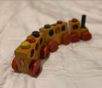 Houten Vintage Trein Speelgoed SIO Sio, Ophalen of Verzenden, Gebruikt, Duw- of Trekspeelgoed