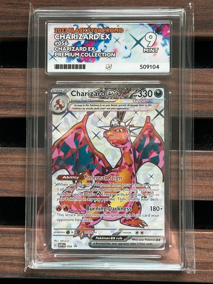 Pokémon Charizard EX #56 2023 ACE 9, Hobby en Vrije tijd, Verzamelkaartspellen | Pokémon, Nieuw, Losse kaart, Ophalen of Verzenden
