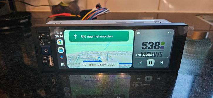Autoradio | enkel 1 din | Universele radio | Navigatie 1din, Auto diversen, Autoradio's, Zo goed als nieuw, Ophalen of Verzenden