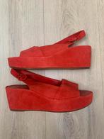 Hogl rode suede schoenen zgan 100% Origin, Instappers, Ophalen of Verzenden, Zo goed als nieuw, Hogl