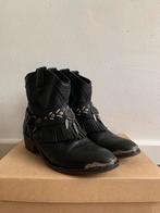 Layer boots zwart leer maat 41 Ibiza, Kleding | Dames, Schoenen, Ophalen of Verzenden, Zo goed als nieuw, Zwart
