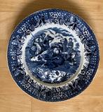 Wandbord Société Céramique Maastricht Delfts Blauw aardewerk, Ophalen of Verzenden