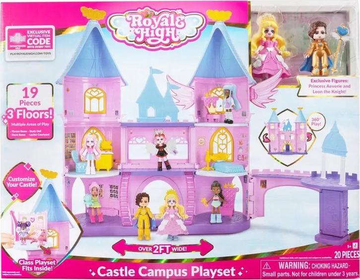Royale High – Castle Campus Playset, Kinderen en Baby's, Speelgoed | Poppenhuizen, Nieuw, Poppenhuis, Verzenden