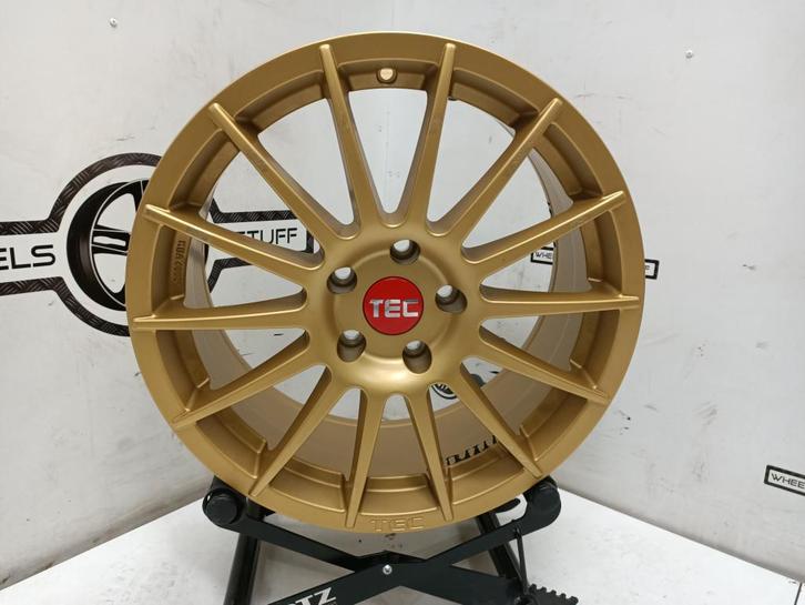 Tec AS2 gold lichtmetaal velgen 18"inch, Auto-onderdelen, Banden en Velgen
