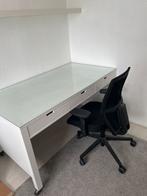 Bureau en bureaustoel, Huis en Inrichting, Bureaus, Ophalen, Gebruikt, Bureau