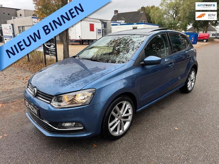 Volkswagen Polo 1.2 TSI Highline Panoramadak navigatie cruis, Auto's, Volkswagen, Te koop, Polo, ABS, Airbags, Airconditioning