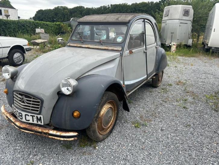 Citroën 2cv Charleston 1985, Auto's, Oldtimers, Particulier, Te koop, Citroën, Benzine, Cabriolet, Handgeschakeld, Zilver of Grijs