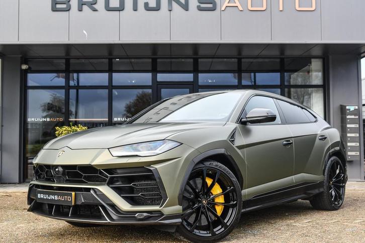 Lamborghini Urus 4.0 V8 Full Carbon|BTW|23inch|Massage|B&O 3, Auto's, Lamborghini, Bedrijf, Te koop, Urus, 4x4, ABS, Adaptieve lichten