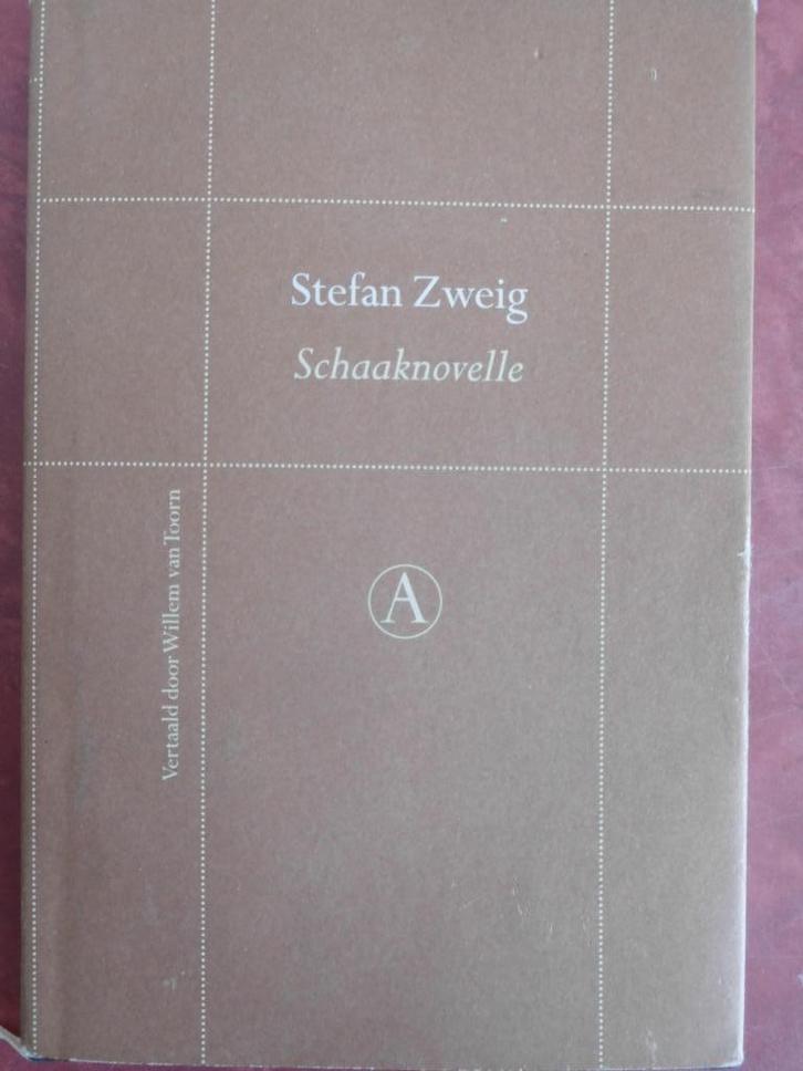 Stefan Zweig Schaaknovelle, Boeken, Literatuur, Gelezen, Ophalen of Verzenden