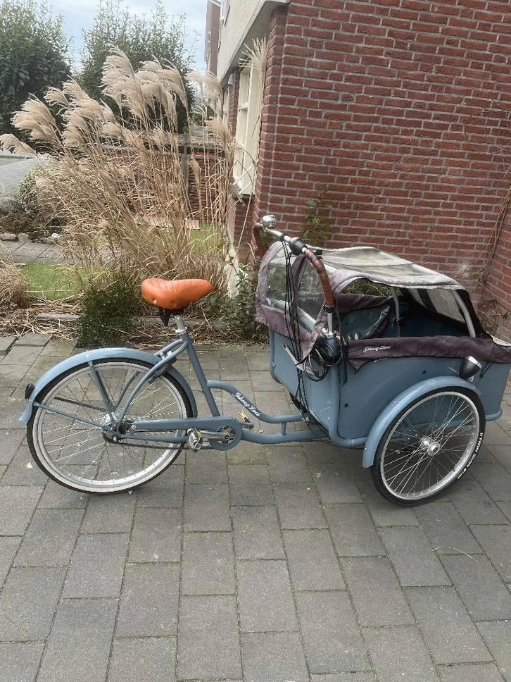 Johnny Loco Bakfiets, Fietsen en Brommers, Fietsen | Bakfietsen, Gebruikt, Johnny Loco, 2 kinderen, Ophalen