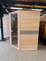 OUTLET | infraroodcabine Joanne hoekmodel, Ophalen, Zo goed als nieuw, Infrarood, Complete sauna