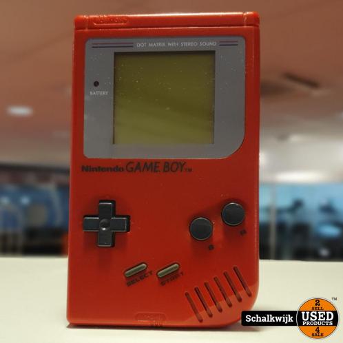 Nintendo Game Boy Classic Rood in zeer nette staat, Spelcomputers en Games, Games | Nintendo Game Boy, Zo goed als nieuw