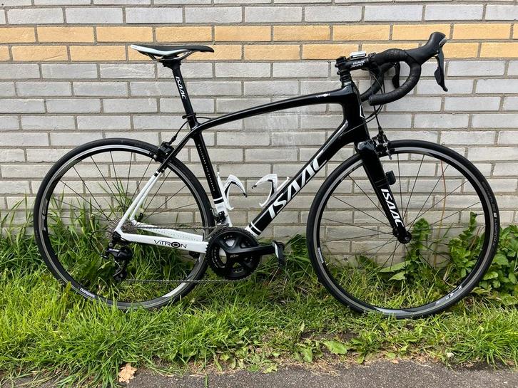 Isaac Vitron, 56 cm, carbon, Shimano 105 racefiets zgan, Fietsen en Brommers, Fietsen | Racefietsen, Zo goed als nieuw, Overige merken