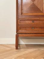 Vintage wandmeubel kast Deens eiken hout jaren 50/60/70, Huis en Inrichting, Kasten | Wandmeubels, Ophalen, Gebruikt, Eikenhout