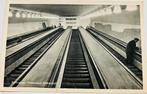 Oude Ansichtkaart Roltrappen Maastunnel Rotterdam, Verzamelen, Ophalen of Verzenden, 1940 tot 1960, Gelopen, Zuid-Holland