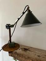Industriële,werklamp/bureau Rock France,magneetvoet, Gebruikt, Vintage, Ophalen of Verzenden, Metaal