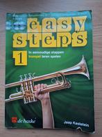 Lesboek muziekboek trompet easysteps deel 1, Les of Cursus, Trompet, Overige genres, Gebruikt