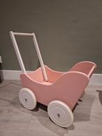 Houten Speelgoed Kinderwagen - Roze, Ophalen