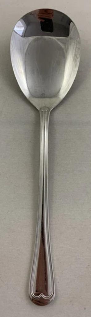 Gero 18/8 790 rijstlepel puddingschep opscheplepel RVS, Huis en Inrichting, Keuken | Bestek, Zo goed als nieuw, Rvs of Chroom