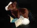 GANZ LIL KINZ  WEBKINZ PAARD CLYDESDALE HORSE VELOURS DONKER, Ophalen of Verzenden, Nieuw, Paard