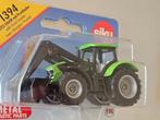 1:87 Deutz Agrotron met voorlader in OVP Siku € 6, Verzenden, Zo goed als nieuw, Hijskraan, Tractor of Landbouw, SIKU
