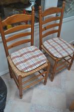 Stoelen, 2 stuks, eetkamerstoelen, Ophalen, Gebruikt, Overige kleuren, Twee