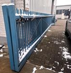 schuifpoort +/- 20 meter herkwerk  (2 schuifpoorten), Ophalen, Gebruikt, IJzer, Overige typen