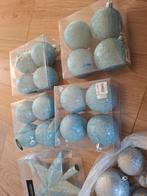 Veel kerstballen en een piek met glitter te koop, Diversen, Ophalen of Verzenden, Zo goed als nieuw