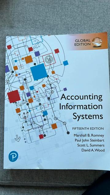 Accounting information systems 15th edition beschikbaar voor biedingen