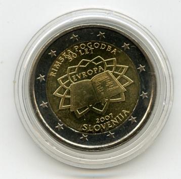 2 Euro Slovenie 2007 - Verdrag van Rome (VVR) - UNC beschikbaar voor biedingen
