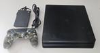 ps4 slim 500 GB + 2 TB extern en 1 controler, Ophalen, Gebruikt, Met 1 controller, Slim