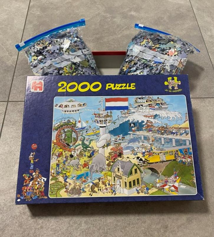 Puzzel - Jan van Haasteren 01746, Hobby en Vrije tijd, Denksport en Puzzels, Zo goed als nieuw, Legpuzzel, Meer dan 1500 stukjes