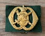 Geneeskundige Troepen embleem & kraagspiegel, Ophalen of Verzenden, Landmacht, Nederland, Embleem of Badge