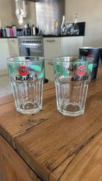 BACARDI glazen, Verzenden, Zo goed als nieuw, Borrel- of Shotglas