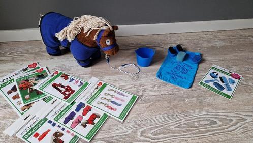 Crafty ponies - pony bruin plus veel accessoires, Kinderen en Baby's, Speelgoed | Knuffels en Pluche, Gebruikt, Paard, Ophalen of Verzenden