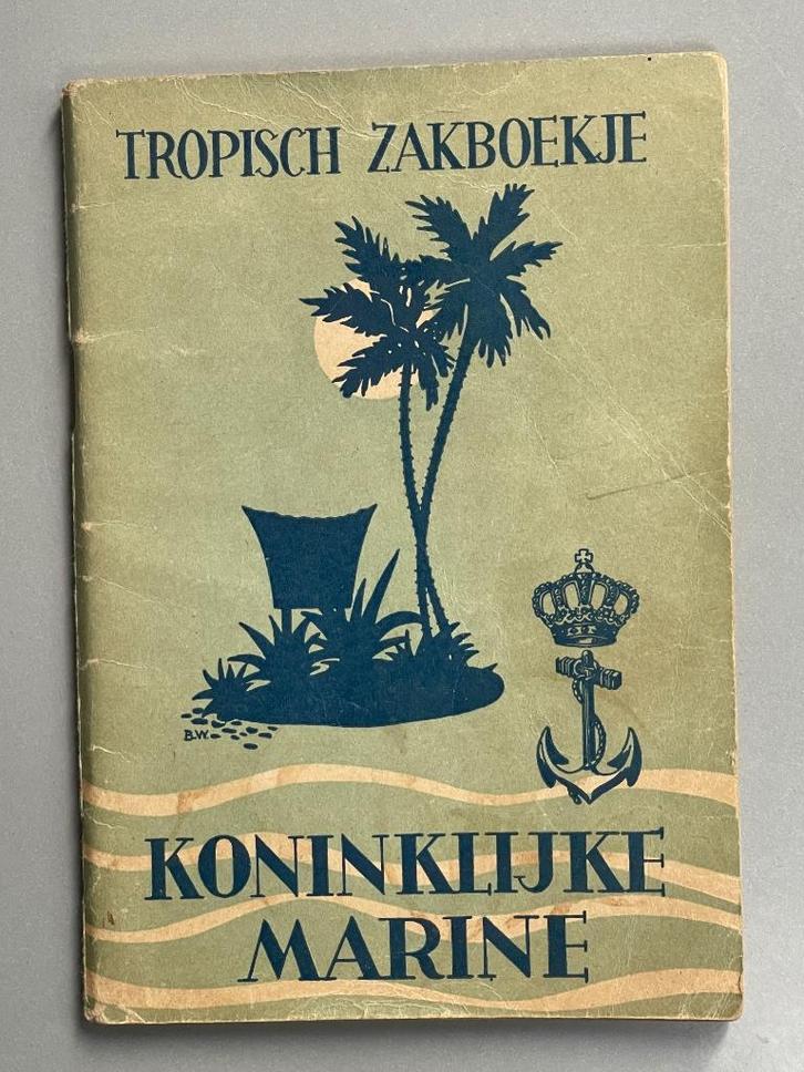 Tropisch zakboekje - Koninklijke Marine (1948), Verzamelen, Militaria | Algemeen, Marine, Boek of Tijdschrift, Nederland, Ophalen of Verzenden