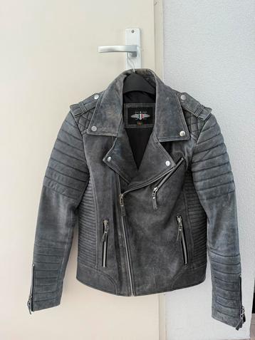 Nieuw: Leren bikerjack €100 maat 46 (S) beschikbaar voor biedingen