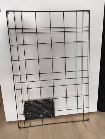 Memo bord/ wand rek zwart beschikbaar voor biedingen