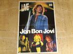 Poster Jon Bon Jovi A2 44x62cm Hitkrant Peter Andre, Verzamelen, Rechthoekig Staand, Ophalen of Verzenden, Zo goed als nieuw, A1 t/m A3