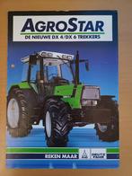Folder Deutz Fahr AgroStar de nieuwe DX 4 / DX 6 trekkers, Ophalen of Verzenden, Gelezen, Tractor en Landbouw