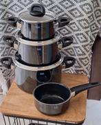 Zwarte Silit kookpannen (Ophalen❗️), Huis en Inrichting, Keuken | Potten en Pannen, Rvs, Gebruikt, Ophalen, Kookpan of Snelkookpan