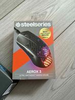 SteelSeries Aerox 3 gaming muis – bijna nieuw, Ophalen of Verzenden