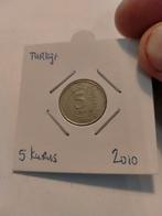 Turkije 5 Kurus 2010, Postzegels en Munten, Munten | Europa | Niet-Euromunten, Verzenden, Overige landen, Losse munt