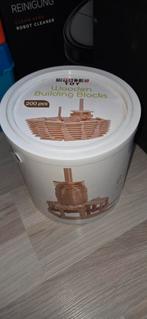 Wooden toy building blocks kapla, Kinderen en Baby's, Speelgoed | Houten speelgoed, Ophalen of Verzenden, Zo goed als nieuw