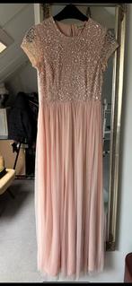 Roze lange jurk met pailleten maat medium, Maat 38/40 (M), Galajurk, Zalando, Ophalen of Verzenden