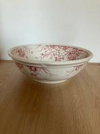 Grote antieke schaal doorsnede 38 cm, Ophalen of Verzenden