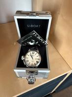 U-boat classic B045-08, Sieraden, Tassen en Uiterlijk, Horloges | Heren, Overige merken, Leer, Staal, Polshorloge